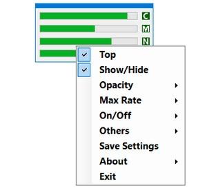ResourceProgressBar,内存.