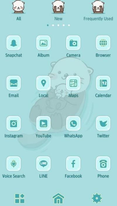 水獭家族主题软件下载,水獭家族,主题app,壁纸app